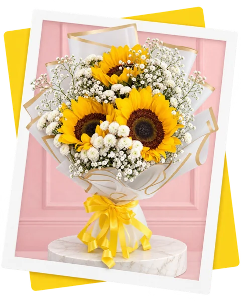 Ramo 3 Girasoles