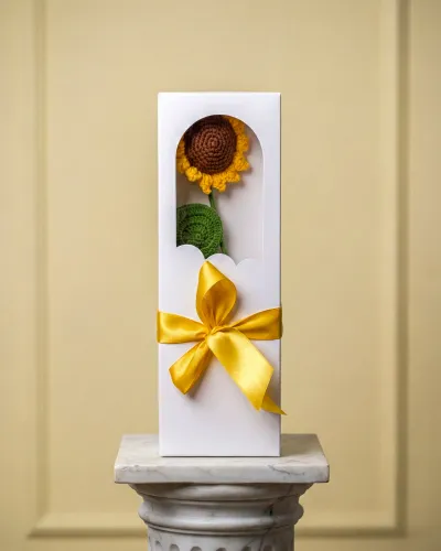 Tulipán Amarillo Eterno - TEJIDO
